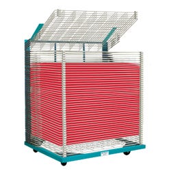 AWT 50 Shelf Drying Rack, 53-1/2 x 43 x 68-1/4 Inches, Steel