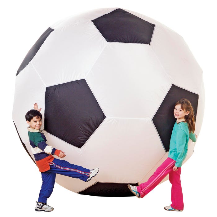 FlagHouse Sportlite AirLites Ball, 8 Foot Diameter, Soccer Ball