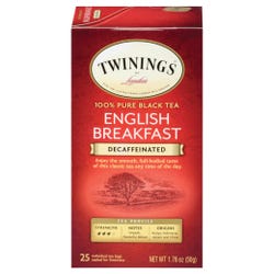 Twinings English Breakfast Black Tea K-Cups, Pack of 25, Item Number 2025995