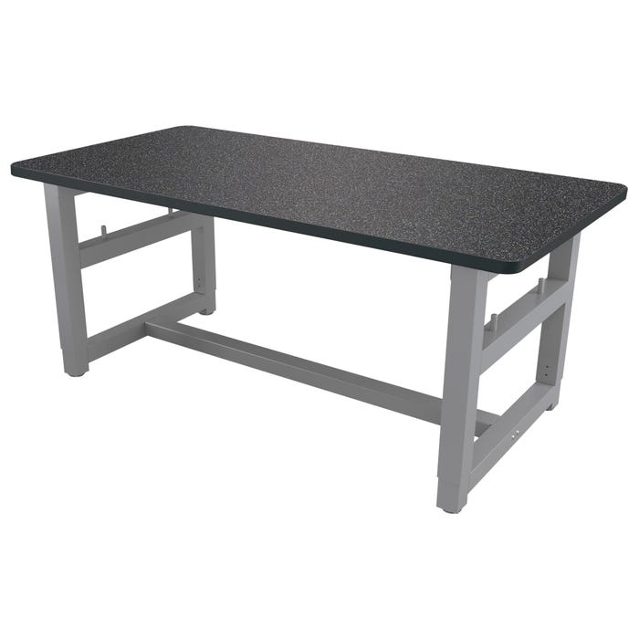 Classroom Select Advocate Series Makerspace Project Table,Titanium Frame