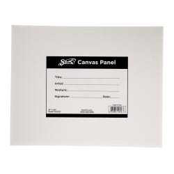 Sax Genuine Canvas Panel, 24 x 30 Inches, White, Item Number 2105337