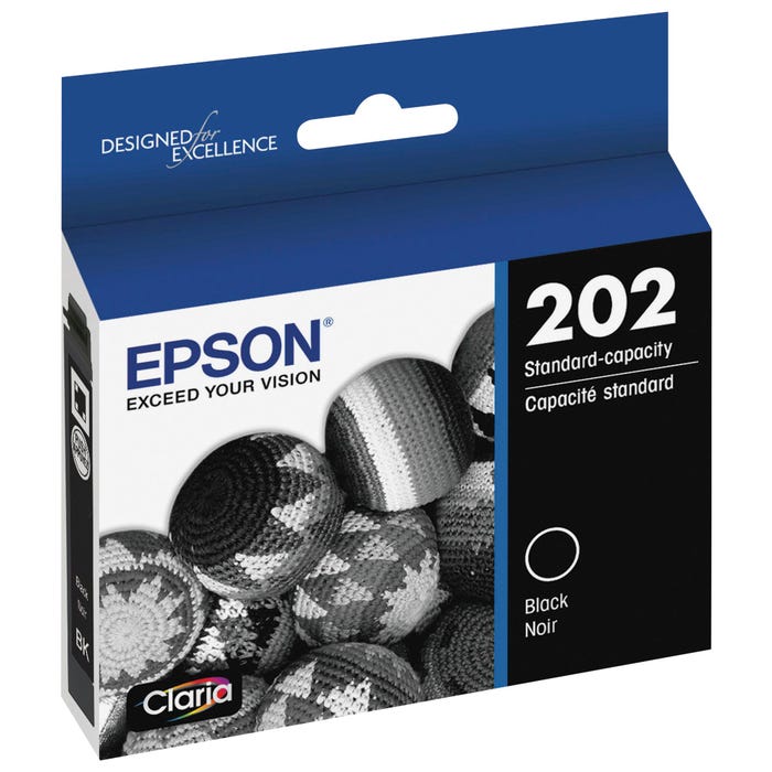 Epson Ink Toner Cartridge, T202120S, Black