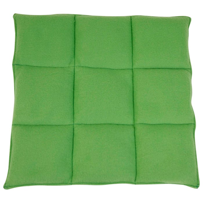 Abilitations Weighted Lap Pad, Medium, 3 Pounds, Green