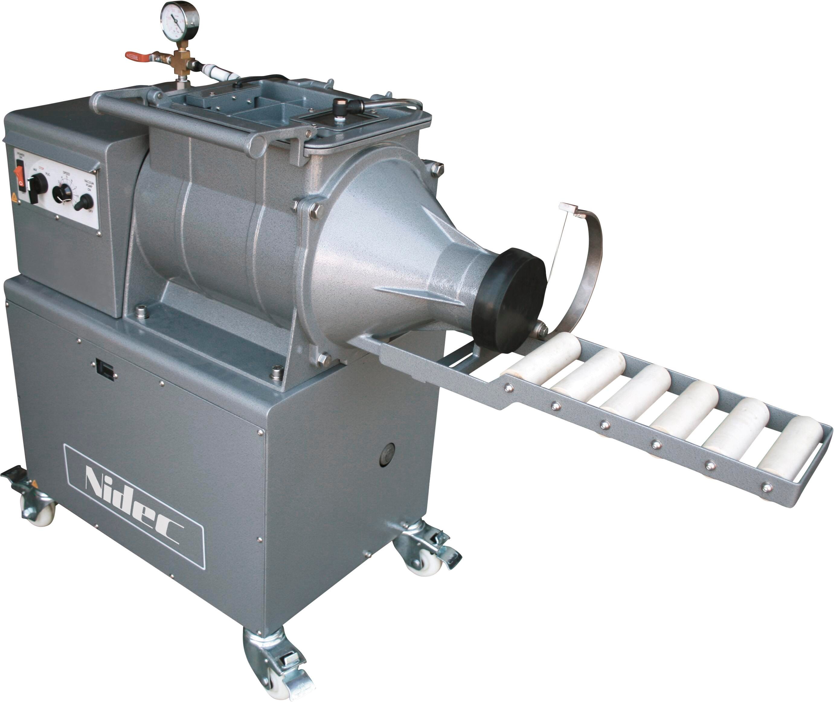 Nidec Shimpo NVS-07 Stainless Steel De-Airing Pugmill Mixer, Each, Item Number 2105905