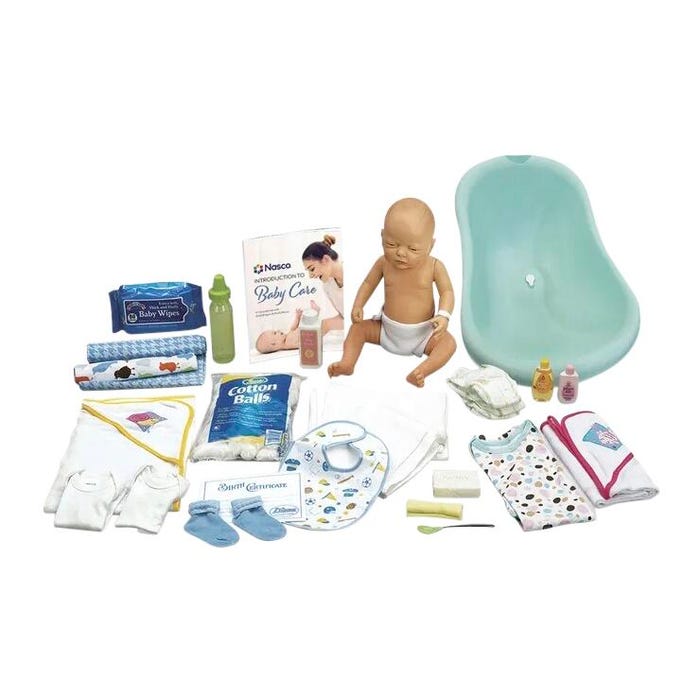 Nasco Baby Care Kit with White Female Baby