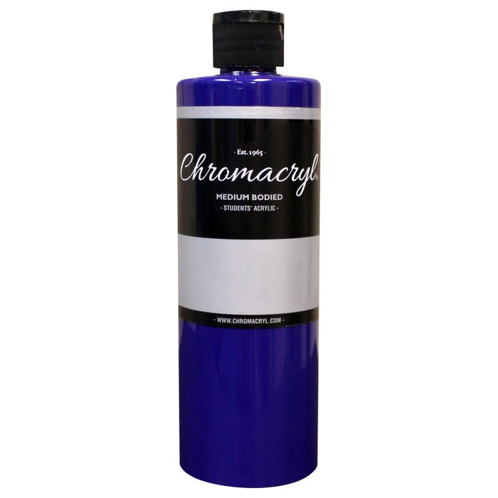 Chromacryl Students' Acrylics, Warm Blue, Pint