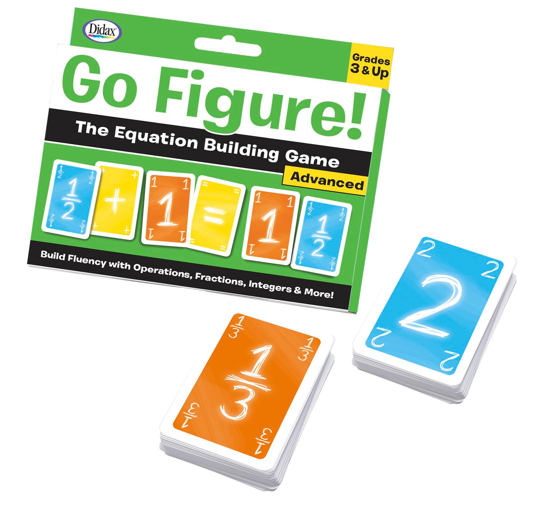 Didax Go Figure! Equation Building Game, Advanced 2089142