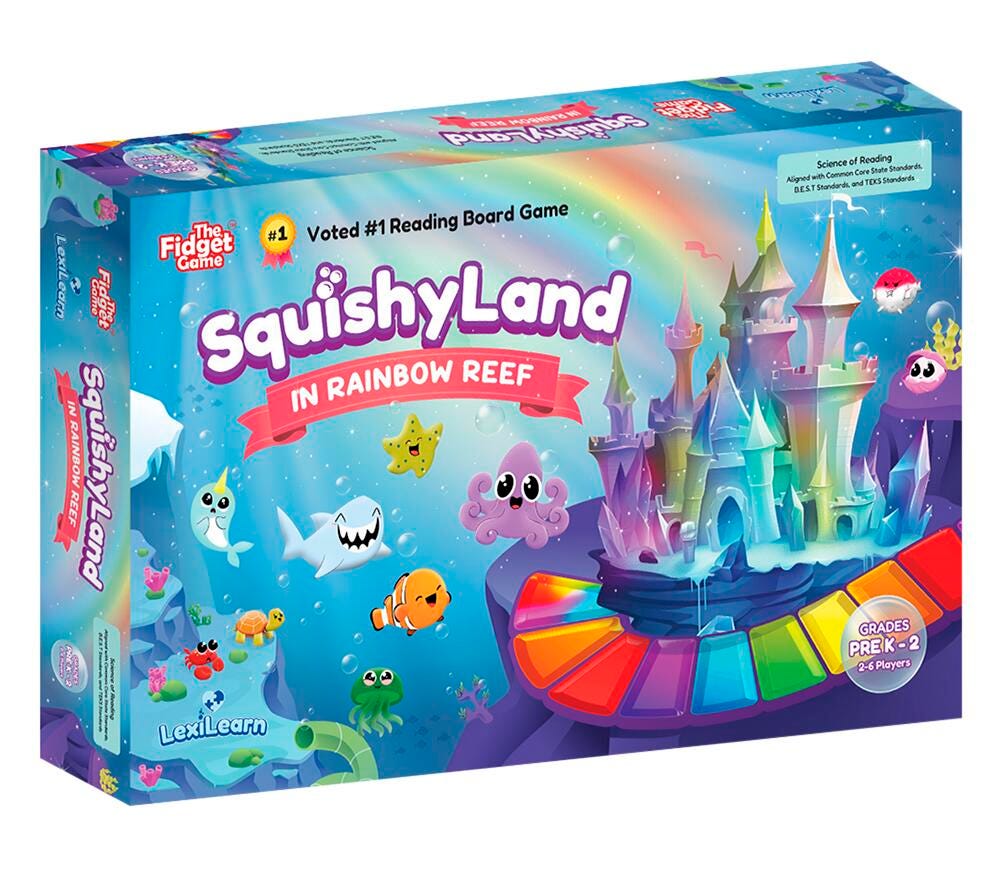 Image for The Fidget Game SquishyLand in Rainbow Reef from School Specialty