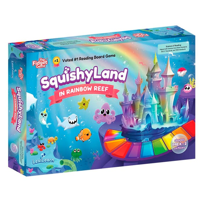 The Fidget Game SquishyLand in Rainbow Reef