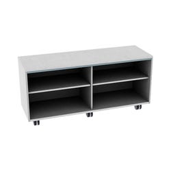 Fleetwood Designer 2.0 Cabinet, Four Cubbies, No Door, Laminate Back 4001641