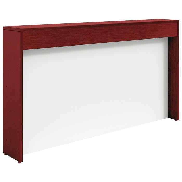 Lorell Prominence 2.0 Mahogany Laminate Desking, Reception Counter, 72 x 36 x 14-1/4 Inches, Mahogany