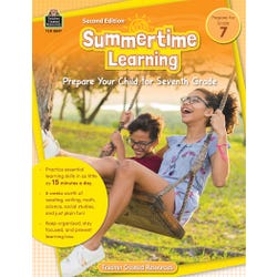Teacher Created Resource Workbook SummerTime Learning, Grade 7, Item Number 2098938