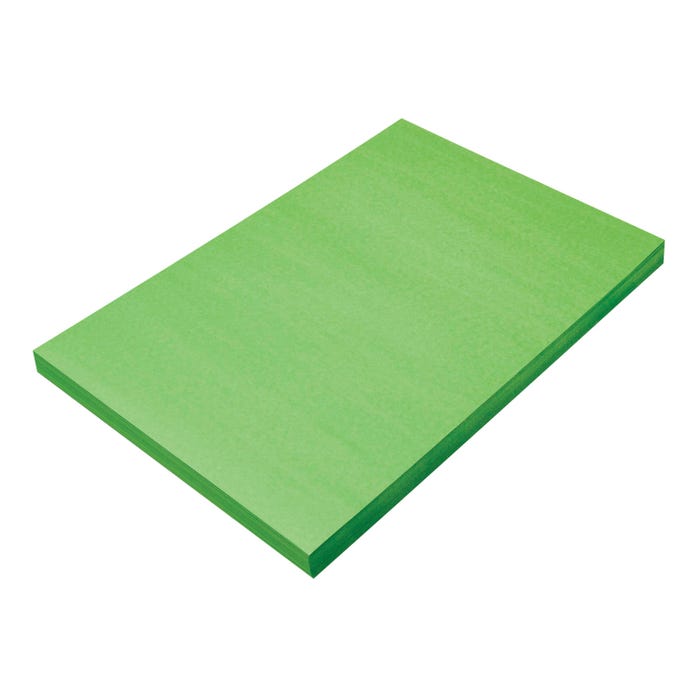 Prang Medium Weight Construction Paper, 12 x 18 Inches, Bright Green, 100 Sheets