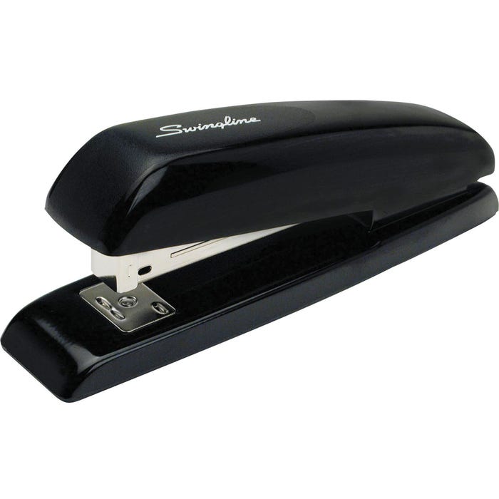 Swingline Full Strip Desk Stapler, S.F.4 Premium, 35450 Staples, 20 Sheets, 210 Staple, Black