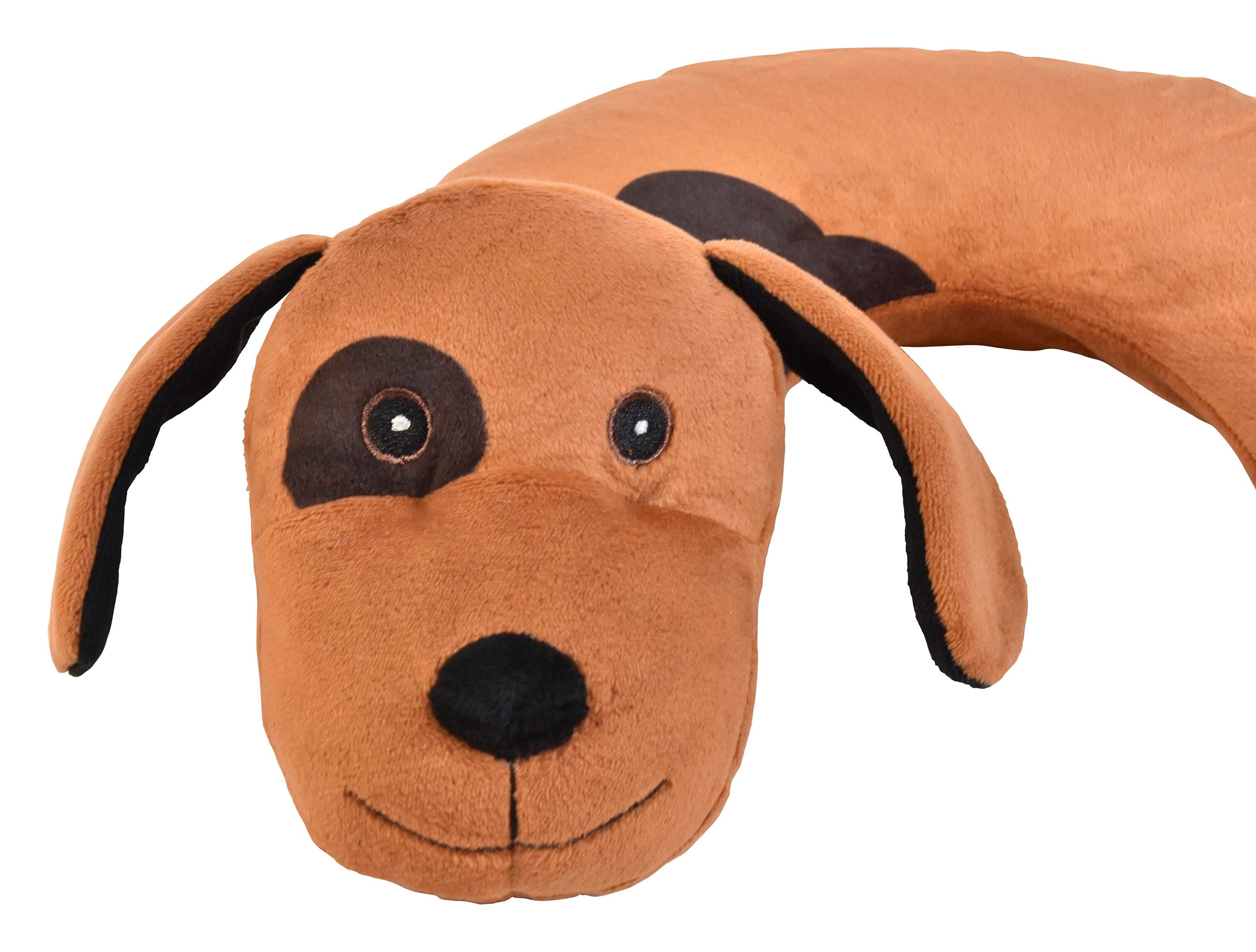 Abilitations Weighted Dog Neck Pillow, 3 Pounds, Brown, Item Number 2094659