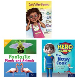 Achieve It! Multi-Publisher Guided Reading Levels I & J: Variety Pack, Grades 1, Set of 16 2097376