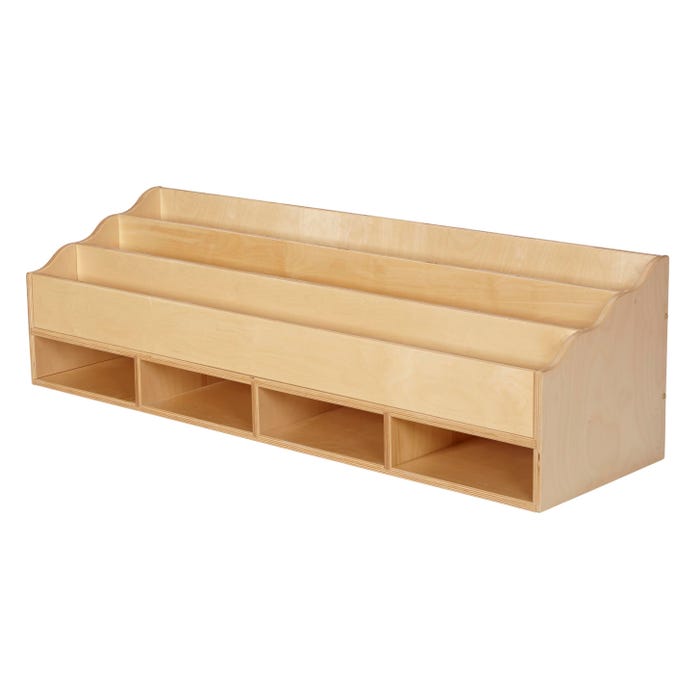 Childcraft Library Book Storage Stacker, 46-1/4 x 14-1/4 x 13-3/4 Inches