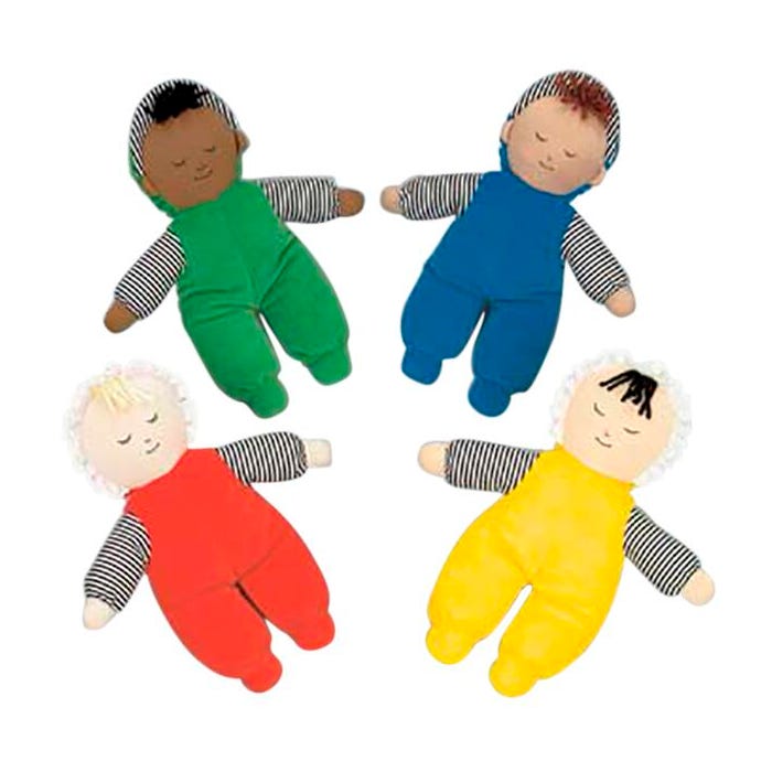 Children's Factory Baby's First Dolls, Set of 4