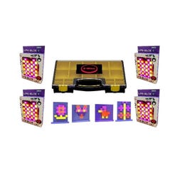 E-Blox Lite Blox 2 Building Blocks Classroom Set, 120 Pieces
