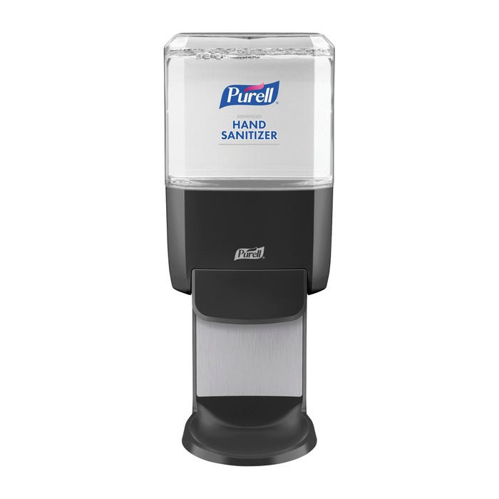 Purell ES4 Hand Sanitizer Manual Dispenser, 1200 mL, Push Style, Graphite
