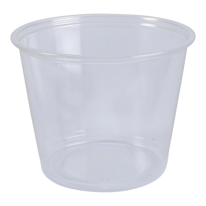 Empress Plastic Portion Cups, 5.5 Ounces, Clear, Pack of 2500