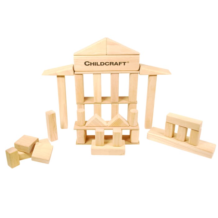 Childcraft Standard Unit Block Set, 40 Pieces