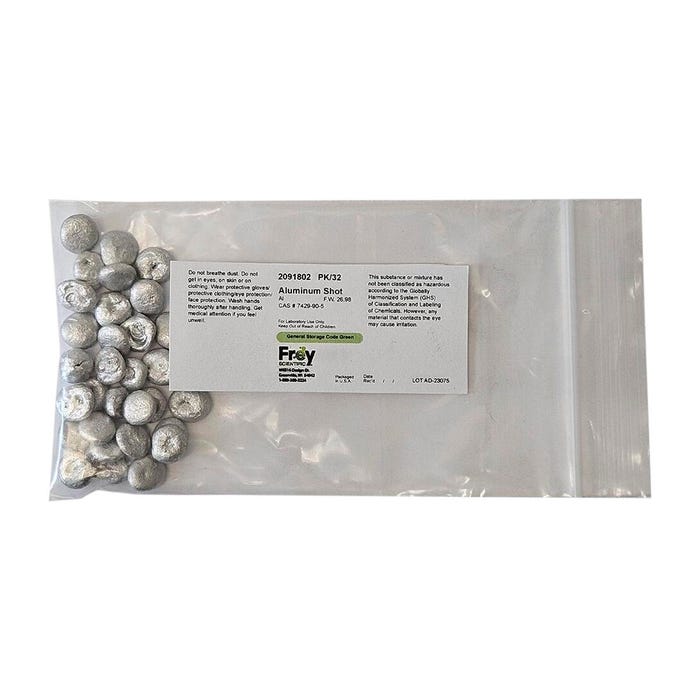 Frey Scientific Aluminum Shot, Package of 32
