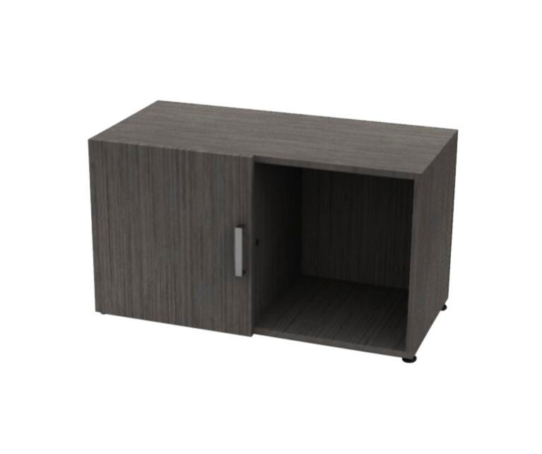 AIS Calibrate Series Full Depth Credenza With Sliding Door, 36 x 18 x 21 Inches 4000732