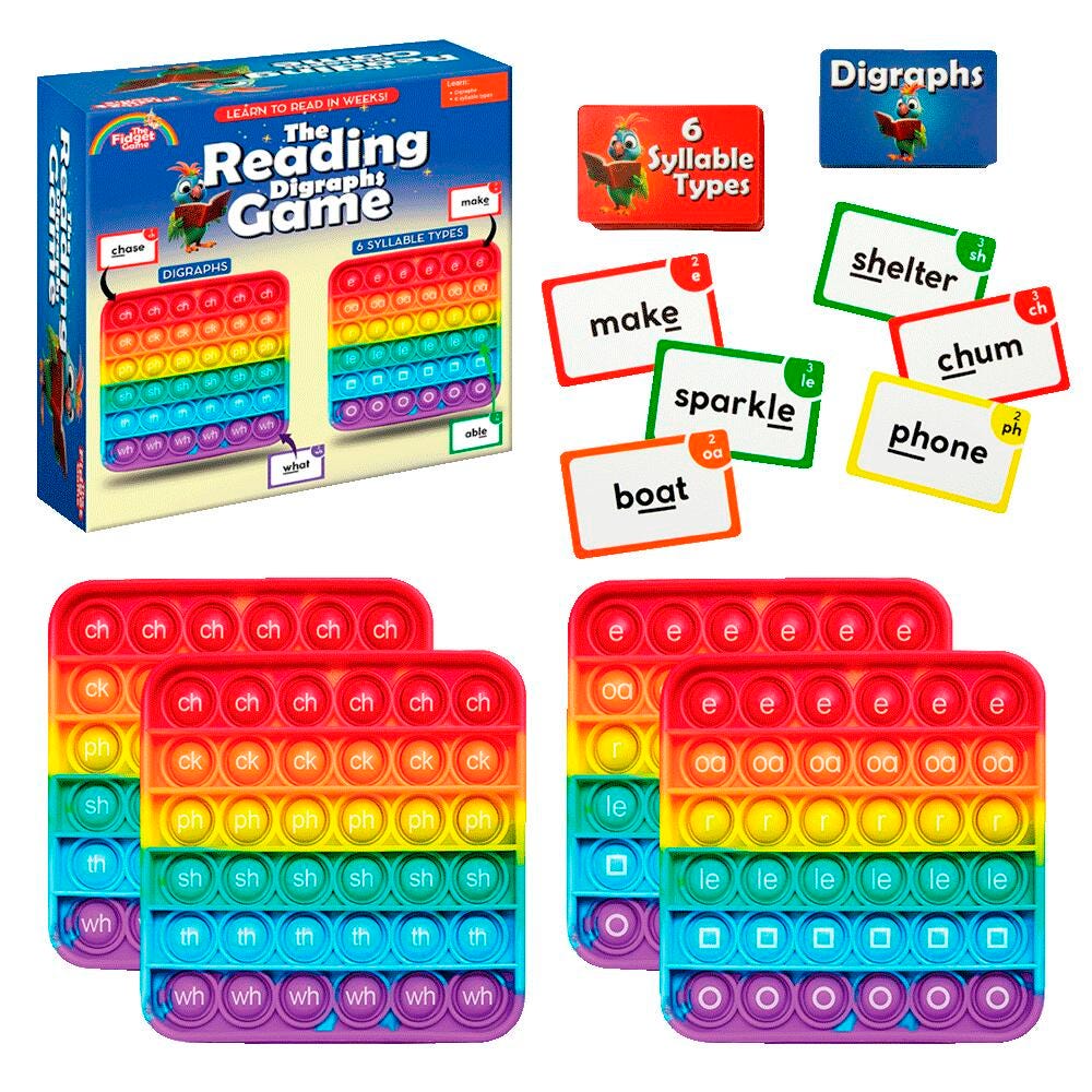 Image for The Fidget Game The Reading Digraphs Game from School Specialty