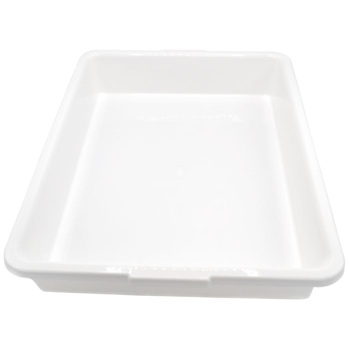 Eisco Labs Laboratory Tray, Polypropylene, 17-1/2 Inches, White