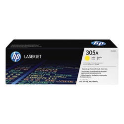 HP 305A Ink Cartridge, CE412A, Yellow