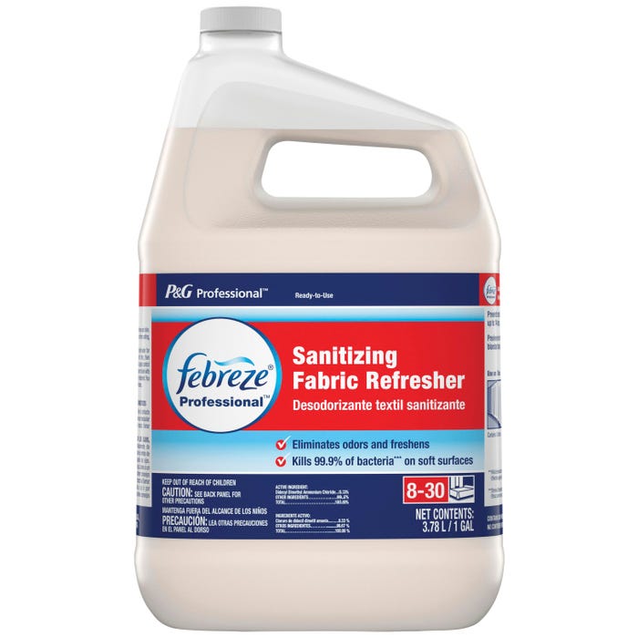 Febreze Sanitizing Fabric Refresh, Fresh Scent, 1 Gallon