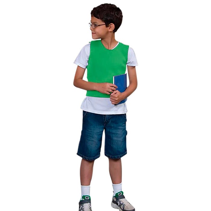 Abilitations Deep Pressure Sensory Vest, Medium, 36 x 20 Inches, Green