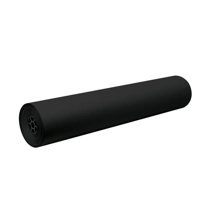 Decorol Flame Retardant Art Paper Roll, 36 Inches x 1000 Feet, Black