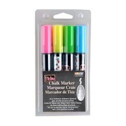 Marvy Bistro Chalk Marker Broad Tip, Assorted Colors, Set of 4 2132102