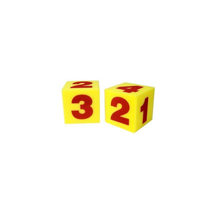 Learning Resources Foam Numeral Dice, Set of 2