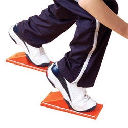 Image for Poly Starting Blocks, 10 x 4-1/2 Inches, Orange, Set of 2 from School Specialty