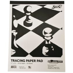 Image for Sax Tracing Paper Pad, 25 lbs, 11 x 14 Inches, 50 Sheets from School Specialty