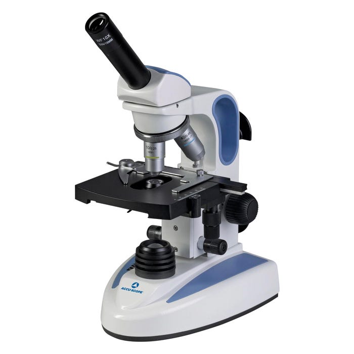 Accu-Scope EXM-150 Compound Monocular Brightfield/Darkfield Microscope