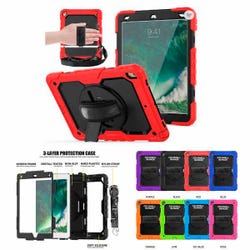 iBank Rugged Protective iPad Case, 10.2 Inch, Red, Item Number 2104692