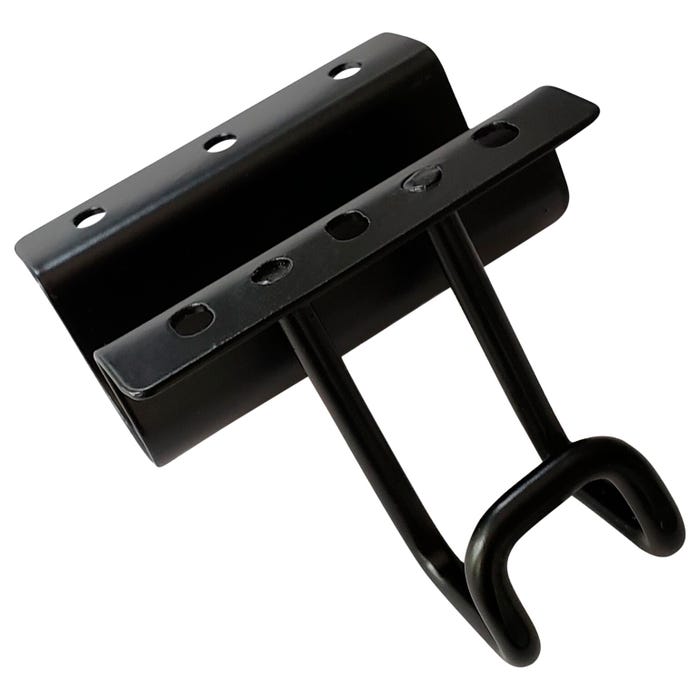 Classroom Select Contemporary Cantilever Desk Book Bag Hook, Black