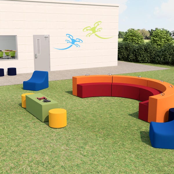 Drone CTE Outdoor Classroom