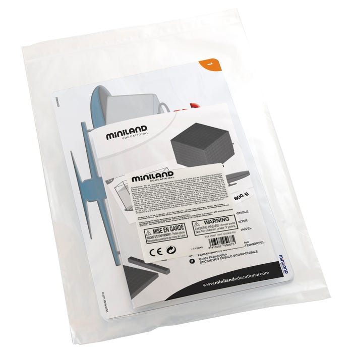 Miniland Cubic Decimeter Activity Pack