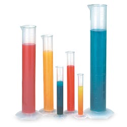 Polypropylene Graduated Cylinders, Set of 6