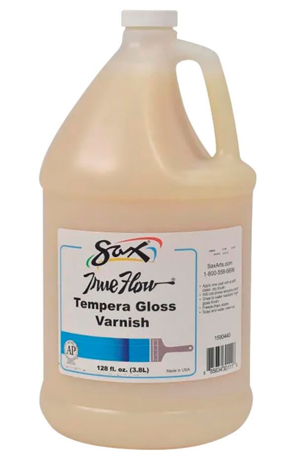 Image for Sax True Flow Tempera Gloss Varnish, 1 Gallon from School Specialty