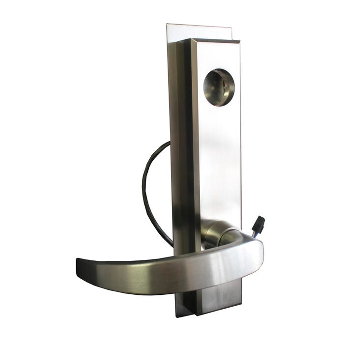 Exit Device Lever Control Trim, Fail Secure, 630 Stainless Steel, LHR