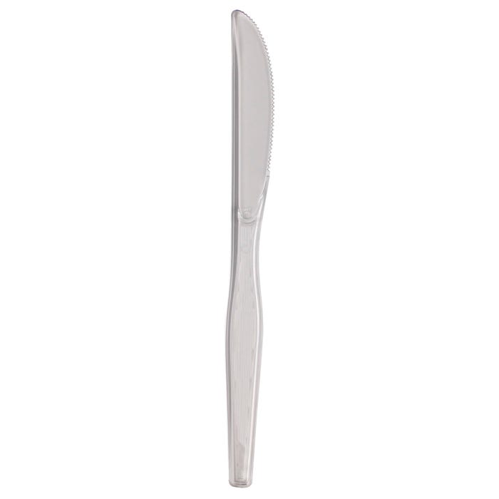 Dixie Heavyweight Plastic Knives, Clear, Pack of 1000