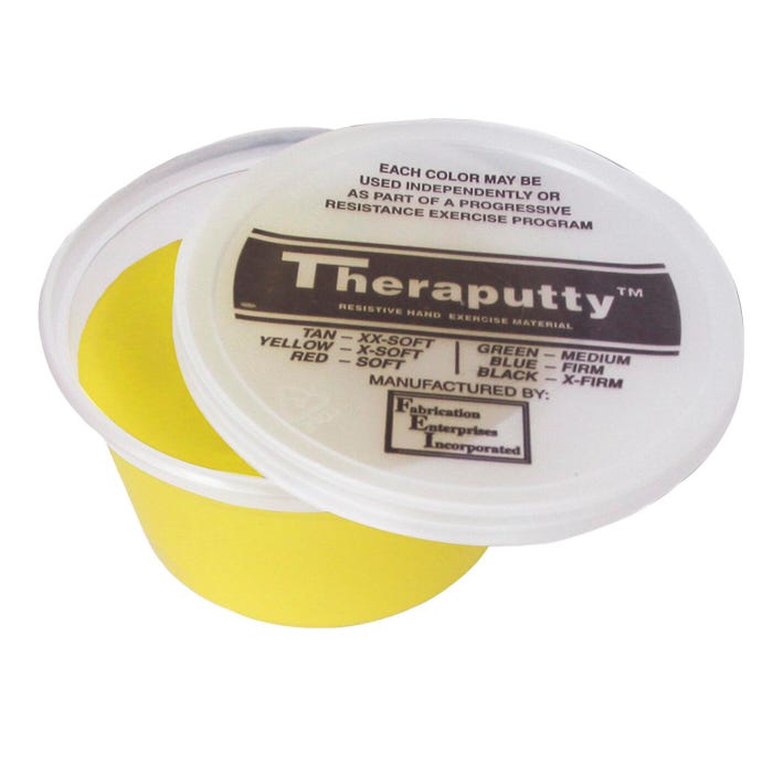 CanDo Theraputty X-Soft, 3 Ounce, Yellow