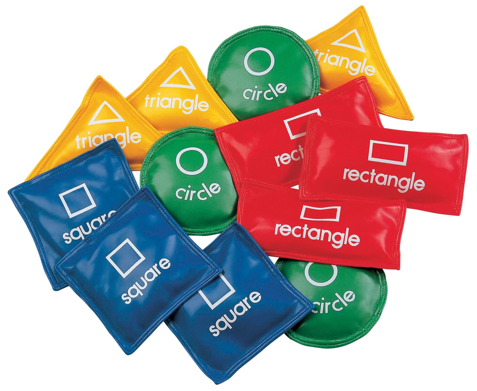 Champion Sports Shapes Vinyl Bean Bags, Set of 12 285865