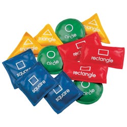 Champion Sports Shapes Vinyl Bean Bags, Set of 12 285865